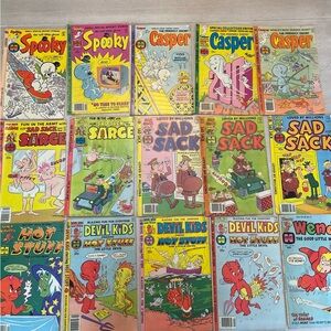 Harvey World Vintage Comic Book Collection
